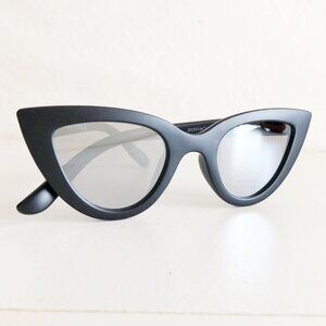 Black Cat Eye Sunglasses Mid-Century Modern